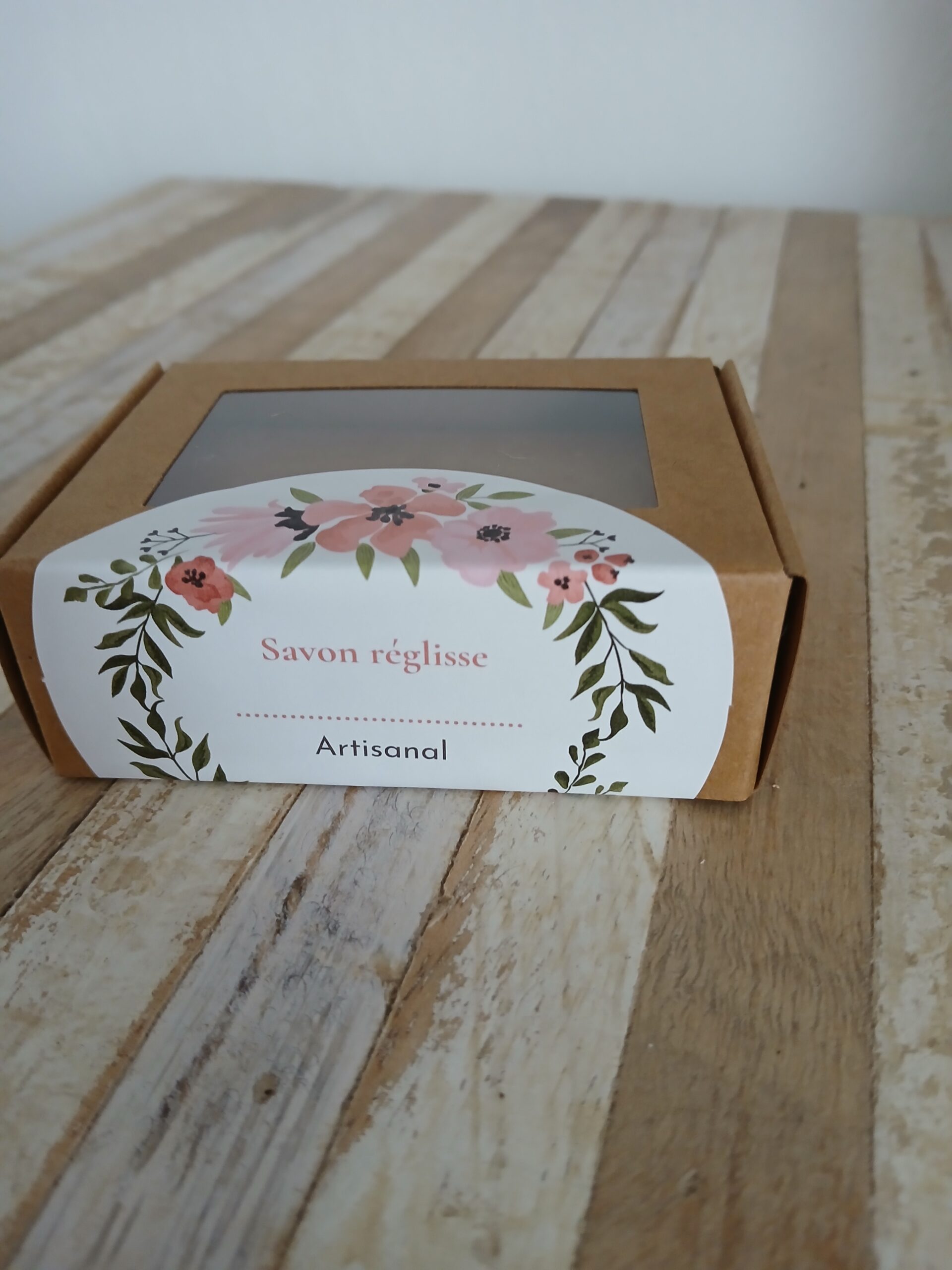 Savon artisanal de réglisse