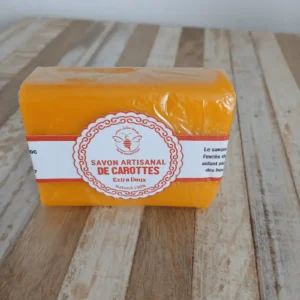 Savon artisanal de carottes